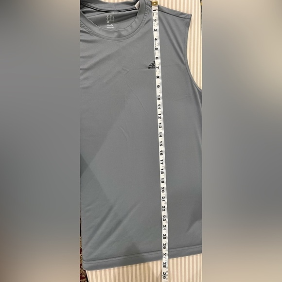 Dark Gray adidas Climalite Activewear Tops for Men in perfect condition - Picture 9 of 9